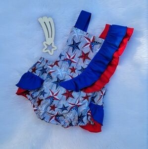 4th of July romper